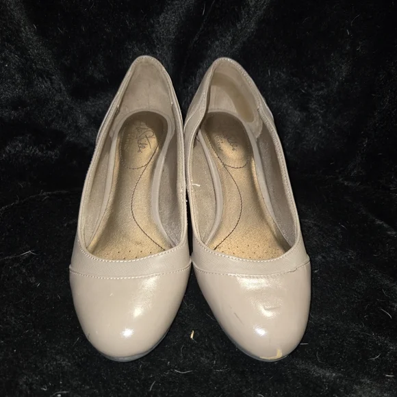 Life Stride Taupe Wedge Shoes - Picture 2 of 7